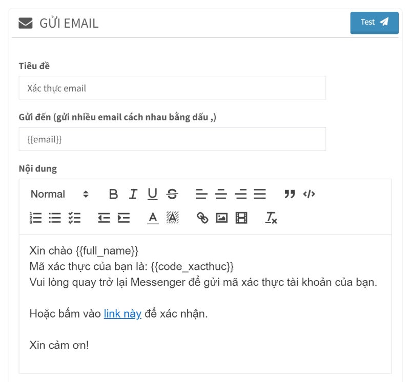 Chatbot trong email marketing cho doanh nghiệp