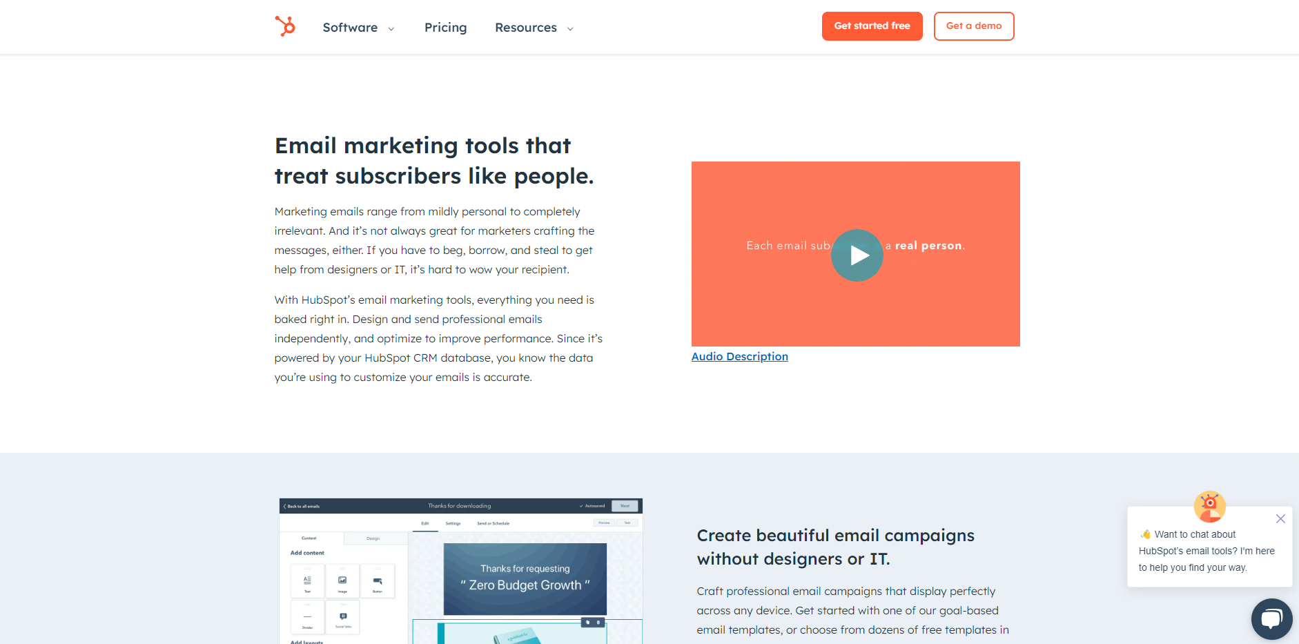 Công cụ email marketing - Email Marketing Hubspot