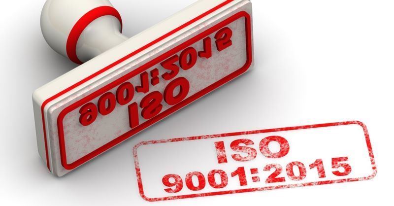 Chứng chỉ ISO 9001