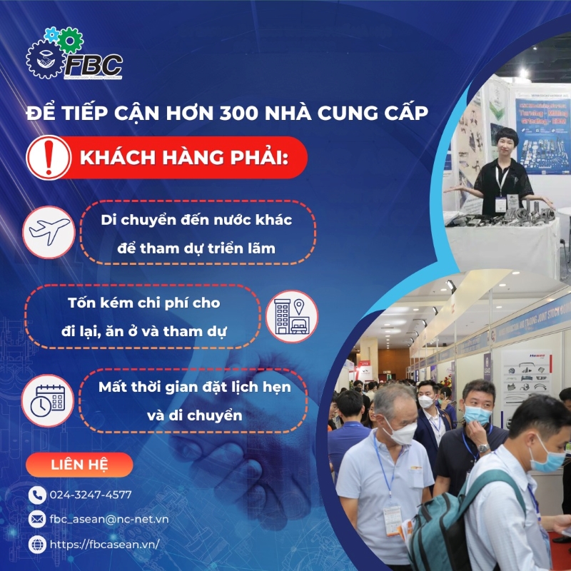 FBC ASEAN 2024 - Điểm đến của Triển lãm Thương mại